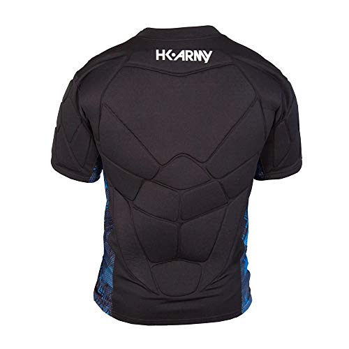 HK Army Crash Chest Protector - High-Impact Protective Gear for Paintball & Airsoft - Lightweight Safety Armor Vest - Black, Size XS/S