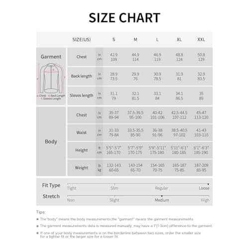 ARSUXEO Men's Half Zipper Cycling Jerseys Long Sleeves Mountain Bike Shirts 6031