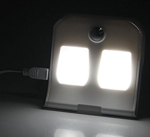 Solar Portable LED Clip-on Light Rechargeable USB Lantern Outdoor Camp Garden Lamp - 2 Pack