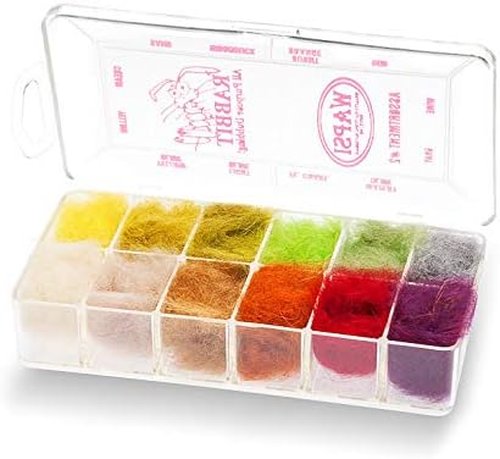 Fly Tying Dubbing Dispenser, Rabbit Dubbing