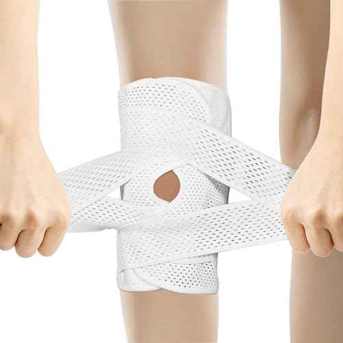New Updates Knee Brace for Women Men,Sport Knee Compression Wrap with Dual-Sided Stabilizers,Knee Support for Pain Relief,MCL, ACL & Arthritis (3XL)