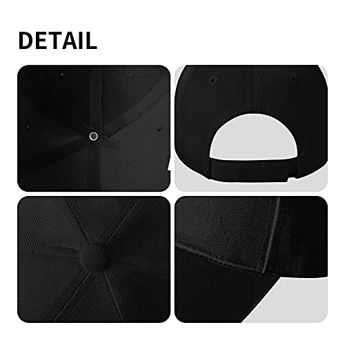 Adult Baseball Cap Fuck Cancer Custom Adjustable Sandwich Cap Black One Size