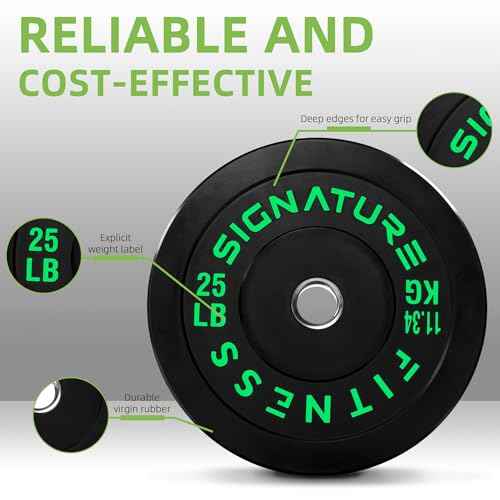 Fitvids Olympic Bumper Plates Set, 2" Weight Plates for Strength Training & Weightlifting, Paris or Set or Set with Barbell, Multiple Options