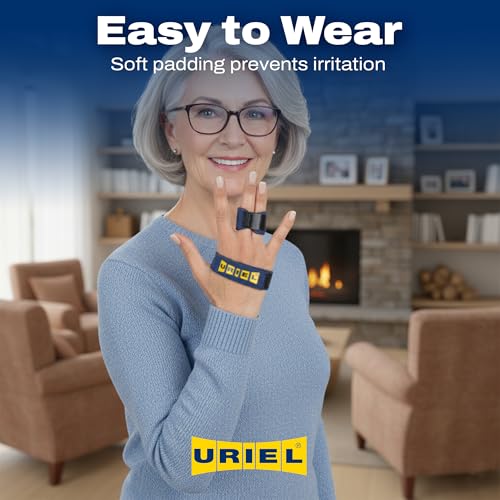 Adjustable Trigger Finger Splint for All Fingers - Support Brace for Strains & Sprains