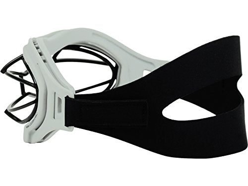 Girls Lacrosse Goggle Strap - Universal Fit, Black, Adjustable Neoprene