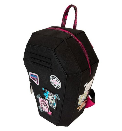 Loungefly Monster High Coffin Locker Figural Mini Backpack
