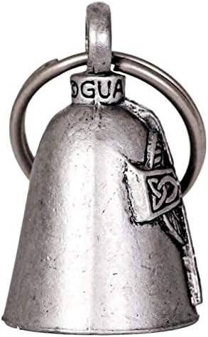 Hot Leathers BEA1053 Silver Celtic Cross Guardian Bell 1x1.5