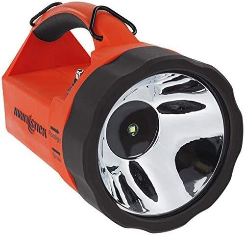 Nightstick XPR-5580G Viribus 80 Intrinsically Safe 300 Lumens Dual-Light Lantern, Flashlight, Floodlight, Strobe Light | Rechargeable Firefighter Industrial Flashlight [Green/Black]