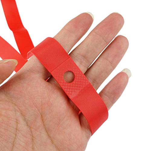 26 Inch Bicycle Rim Tape - 8 Pack Red Rim Strips for 700C Wheels
