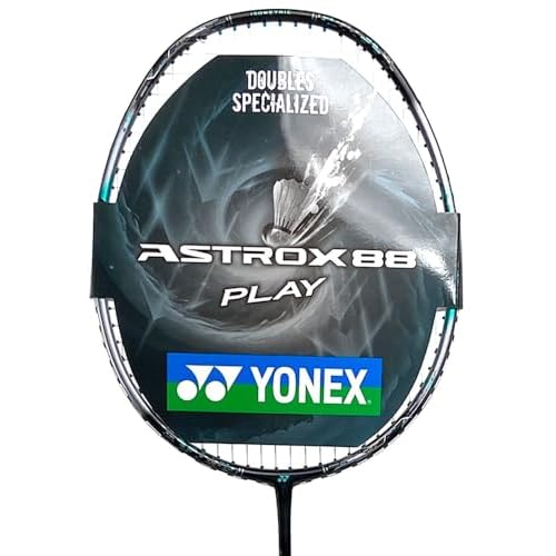 Yonex ASTROX 88 Play Badminton Racquet (Black/Silver) (4UG5) Factory Prestrung
