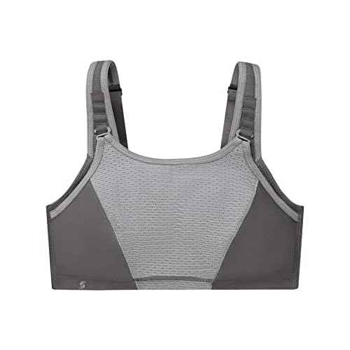 Glamorise Women's Full Figure Elite Performance Adjustable Wonderwire Sport Bra #9167