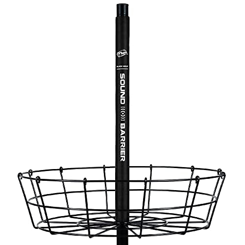 Disc Golf Basket Sound Barrier Wrap - Noise-Reducing Silencer for MVP & More