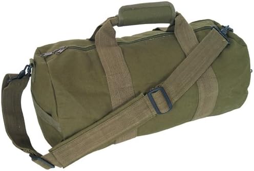 FOX OUTDOOR PRODUCTS Durable Multi-Functional Tactical Everyday Hauling Roll Bag with Detachable Shoulder Strap and Wrap-Around Cotton Handles | Available in 3 sizes: 9" X 18", 12" X 24" or 14" X 30"