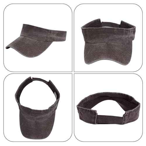 Marrywindix 1 Piece of Sport Wear Athletic Visor Sun Sports Visor Hat Visor Adjustable Cap for Women and Men (One Size)