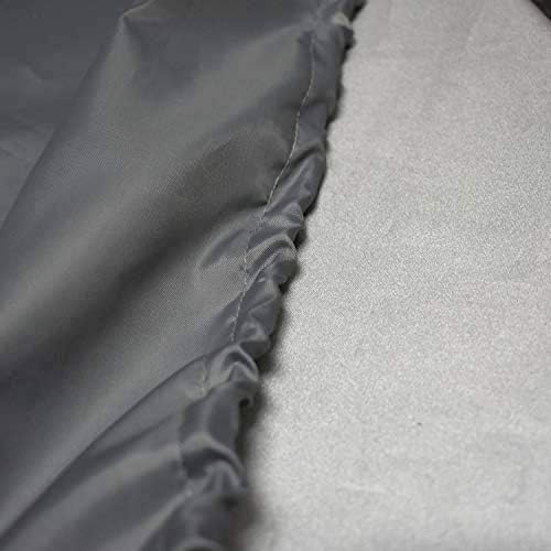 Fitness Equipment Cover - Protective Dustproof Waterproof & Water-Resistant Stationary Fabric for Indoor/Outdoor Use, Gray