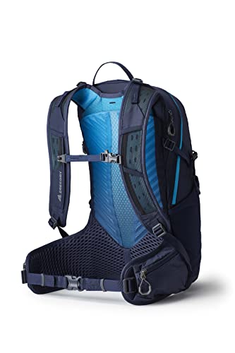 Gregory Maya 15L Women's Day Hiking Backpack, Ventilated Backpanel, Built-In Hydration Attachment for Water Bladder (Reservoir Not Included), One Size Fits All, Storm Blue