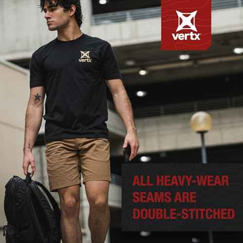 Vertx Delta LT 10 Inch Mens Tactical Shorts with Pockets, Lightweight Stretch Casual Workwear, Tactical Gear, Athletic-Fit