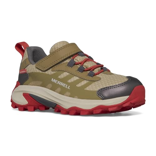 Merrell Unisex-Child Moab Speed 2 Low Alternative Closure Waterproof Hiking Shoe