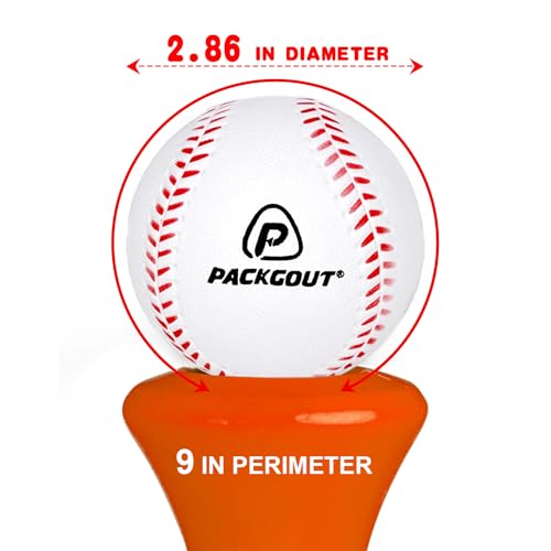 Soft Baseballs Foam Baseballs for Kids Practice Training Whi-t Variation