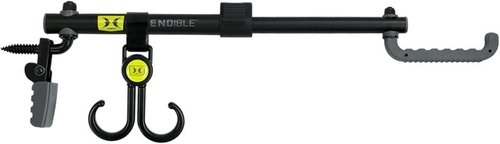 HAWK Xtendible Tree Arm | Hunting Treestands Compact Portable Folding Lightweight Screw-In Mount Hanger with Hooks for Bow, Crossbow & Accessories | Weight Rating 15 Lbs