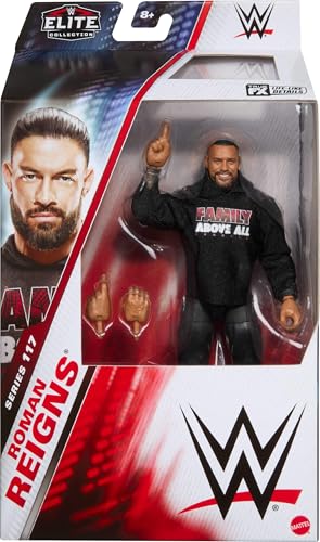 6-Inch WWE Action Figure Roman Reigns with Articulation & Accessories