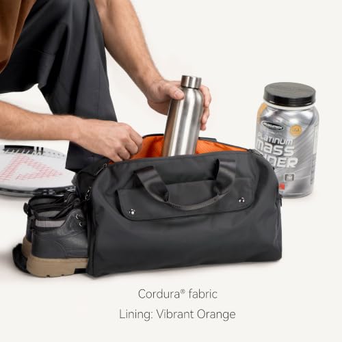 16L Gym Duffel Bag with Shoe Compartment - Water-Resistant CORDURA Fabric