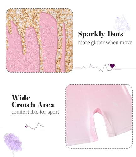 Girls Gymnastic Leotards with Hair Scrunchie Set - 4 to 12 Years Old