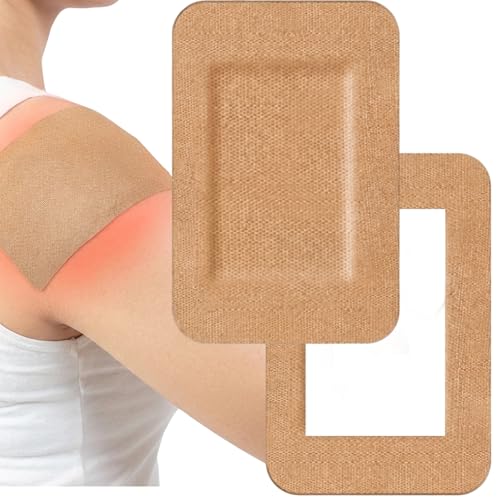 Extra Large Flexible Adhesive Bandages Bulk 12 Pack - 6 x 4 Inches, Skin-Friendly, Breathable, Non-Stick Pad, Individually Wrapped