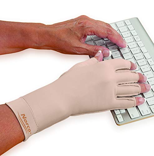 Therapeutic Compression Edema Glove for Pain Relief and Swelling - Fingerless, Right XS Youth