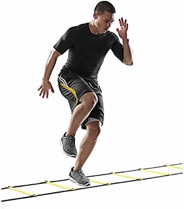 SKLZ Speed and Agility Ladder - Training Equipment for Athletes - Improve Coordination, Footwork, and Quickness - Ideal for Soccer, Football, and Fitness Workouts
