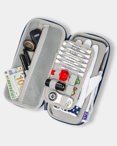 Pins & Aces Golf Glove and Accessory Caddie Black - Organizer & Carrying Case