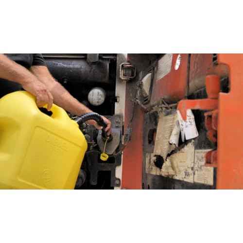 EZ-POUR HI-FLO Spout with Reducer Tip & Vent Kit (1 Pack) | Fits 1-5/8" Openings | Compatible With All EZ-POUR Adapters | Reducer Fits Older Vehicle Gas Tanks, Water Jug Or Gas Cans, | Replacement Spout Kit