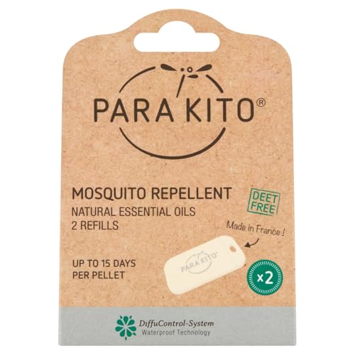 Mosquito Repellent Bracelet Refill Pellets 2 Pack - Citronella Oil, 15 Days Each, for Outdoor Camping & Hiking Accessories
