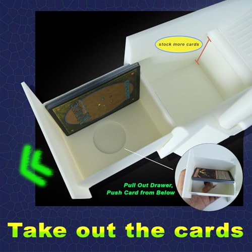 Scanstand for Standard Size Trading Cards - MTG Card Scanner with LED Light - White (Variation of THIS listing)