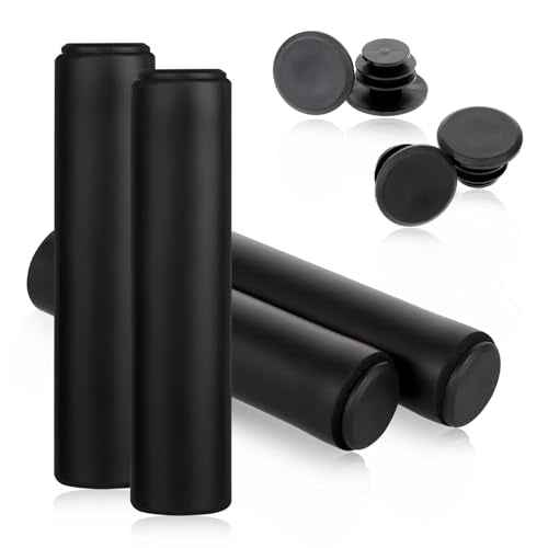 2 Pairs Bike Handle Grips, Foam Comfortable Shock Absorption Bike Handlebar Grips Sponge Covers Anti-Slip Handlebars Grip Compatible with Mountain, Scooter