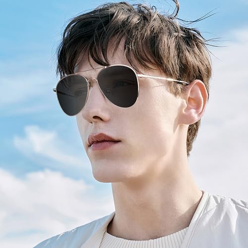 Guppy Anti-Tracking Rear View Sunglasses, Anti-spy Mirror Glasses, Spy Glasses See Behind You Eyeglasses Vision Outdoor Cycling Beach Fashion Sunglasses, for Men Women Driving Sun glasses