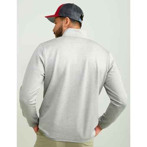 HUK mens Coldfront+ 1/4 Zip, Performance Fishing Jacket