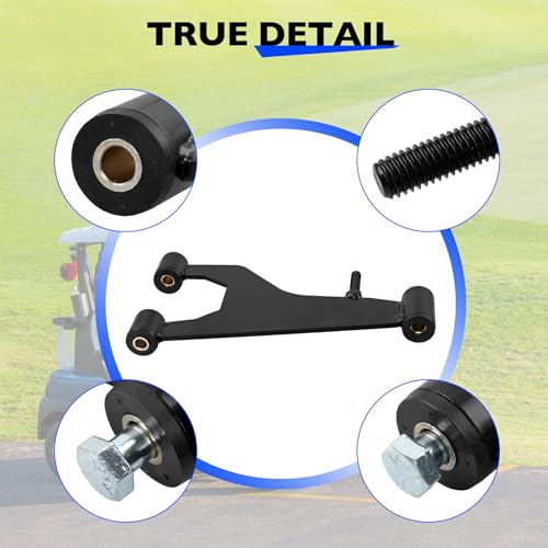 2 Pcs Control Arm Delta A-Plate Set Compatible with Club Car DS Golf Carts