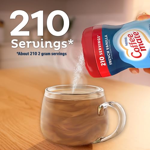 French Vanilla Coffee Mate Powder Creamer 15 Oz - 6 Pack