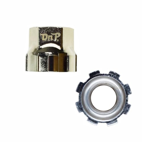 DRIFT MANIAC Single Speed Freewheel Removal Tool - 8 Notch, Nickel Plated, Small Variant