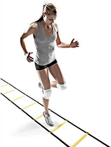 SKLZ Speed and Agility Ladder - Training Equipment for Athletes - Improve Coordination, Footwork, and Quickness - Ideal for Soccer, Football, and Fitness Workouts