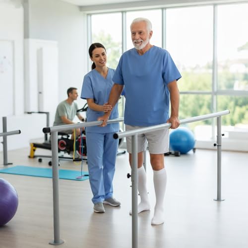 Graduated Compression Socks for Men & Women 20-30mmHg Knee High Stockings