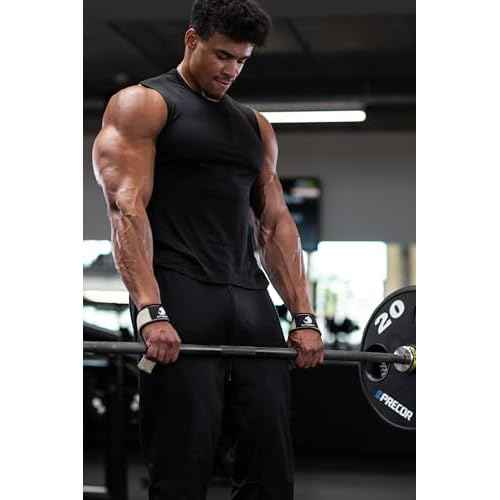 Fitgriff¢ç Lifting Wrist Straps for Weightlifting, Gym, Deadlift, Workout (Made of Premium Cotton & Padded) - Men & Women