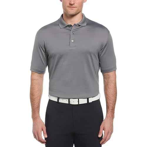 Callaway Men's Solid Opti-dri Short Sleeve Golf Polo Shirt with Stretch Fabric, Sun Protection, Extended (Sizes Small-4xl)