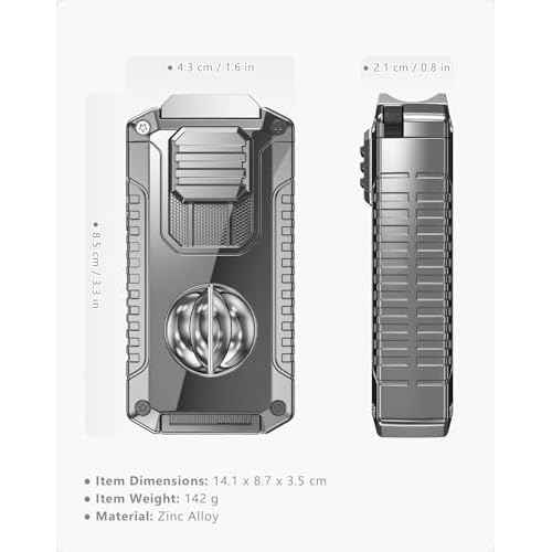 All-in-One Butane Torch Lighter, for Men