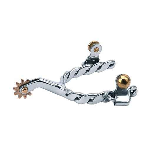 Weaver Leather Children Spur with Twisted Band, 1.75