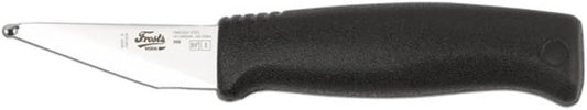 Frosts by Mora of Sweden Morakniv 950P Roeing and Bleeding Knife with 2.0-Inch Stainless Steel Blunted Blade, Black