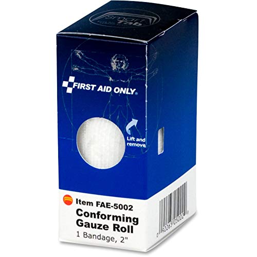 2 Inch Gauze Roll Bandage - Sterile Conforming Wound Dressing, Pack of 2
