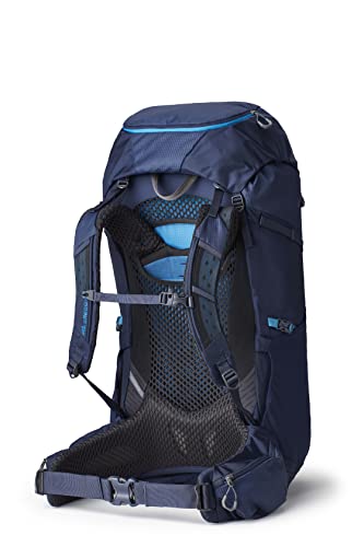 Gregory Jade 63L Women's Day Hiking Backpack, Ventilated Backpanel, Built-In Hydration Attachment for Bladder (Reservoir Not Included), Small/Medium, Midnight Navy