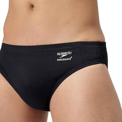 Speedo Men's Swimsuit Brief 2" Outseam Endurance+ Solid Adult Club Training